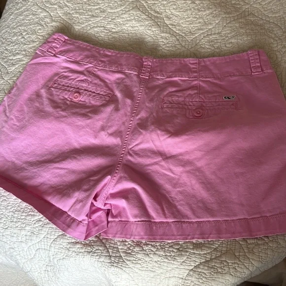 Vineyard Vines Light Pink Women's 3 1/2”shorts Size 12 - Picture 5 of 7
